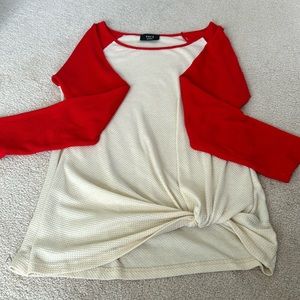 Vici ‘baseball’ top